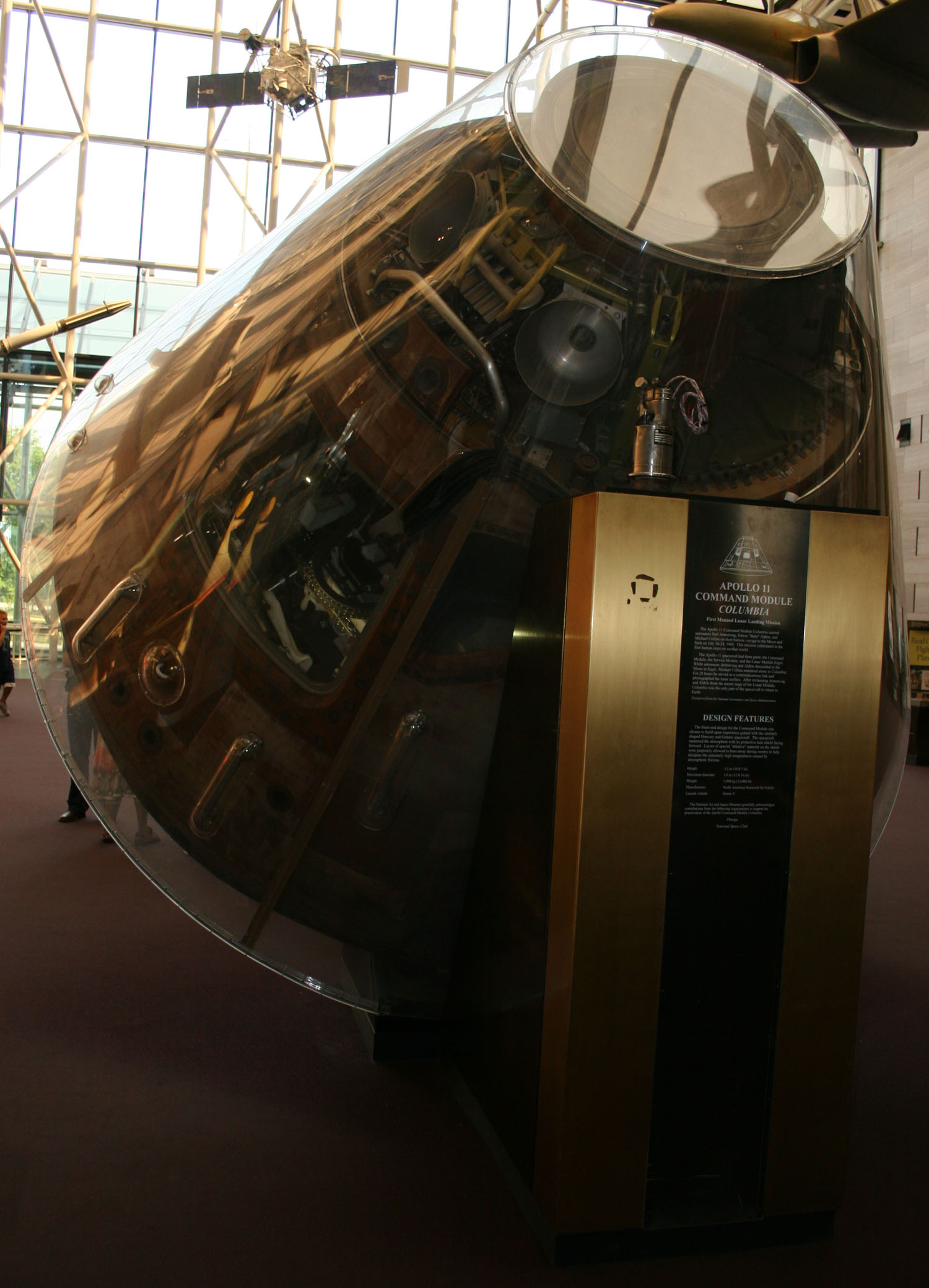 Apollo Artifacts: Apollo Command Module storage locker U4