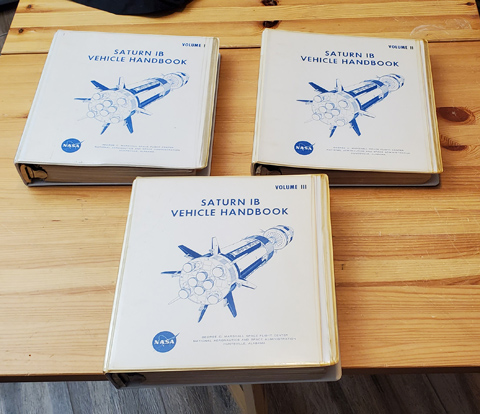 FS: Saturn 1B Vehicle Manual original set - collectSPACE: Messages